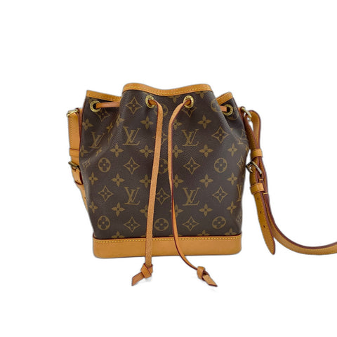 LOUIS VUITTON Mininoe Shoulder Bag Brown WS33030
