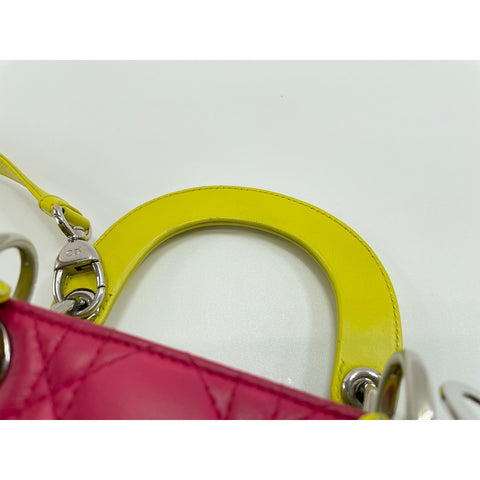 Christian Dior Leather Lady Christian Dior Handbag leather multicolor WS33031