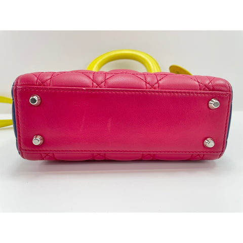 Christian Dior Leather Lady Christian Dior Handbag leather multicolor WS33031