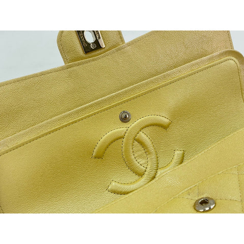 CHANEL Matrasse Shoulder Bag yellow WS33032