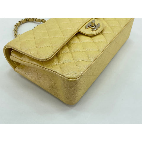 CHANEL Matrasse Shoulder Bag yellow WS33032