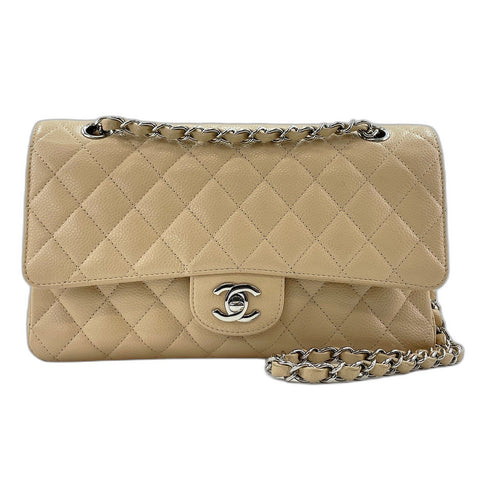 CHANEL Matrasse Shoulder Bag beige WS33033