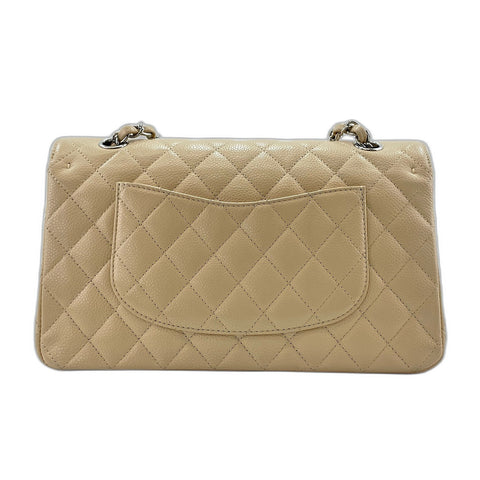 CHANEL Matelasse double flap Shoulder Bag beige WS33033