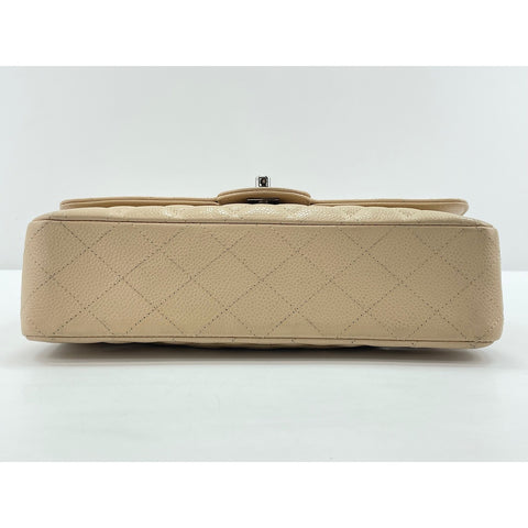 CHANEL Matelasse double flap Shoulder Bag beige WS33033