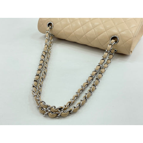 CHANEL Matrasse Shoulder Bag beige WS33033