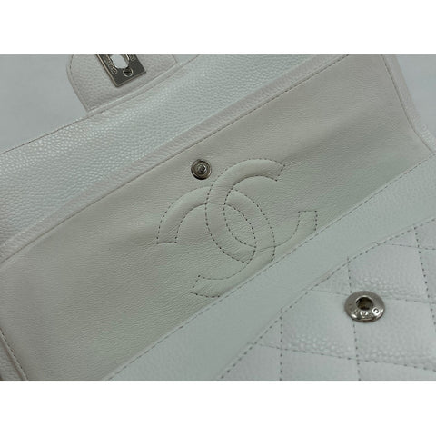CHANEL Matrasse Shoulder Bag white WS33035