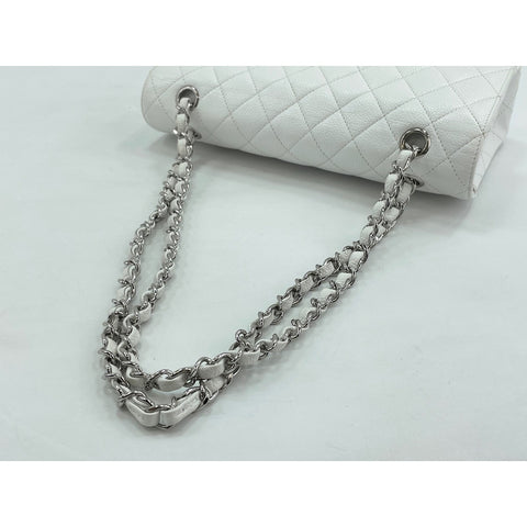 CHANEL Matrasse Shoulder Bag white WS33035