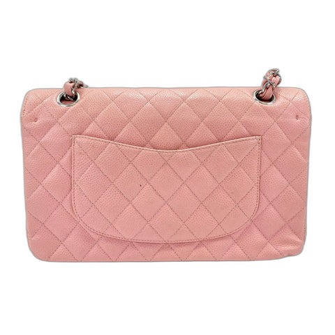 CHANEL Matelasse double flap Shoulder Bag pink WS33037