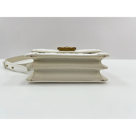 CHANEL Boy chanel Shoulder Bag Patent leather white WS33041