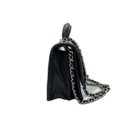 CHANEL Trendy CC Shoulder Bag lambskin black WS33042