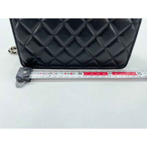 CHANEL Trendy CC Shoulder Bag lambskin black WS33042