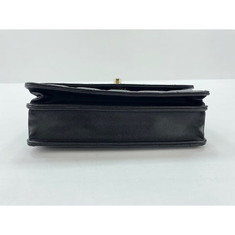 CHANEL Trendy CC Shoulder Bag lambskin black WS33042