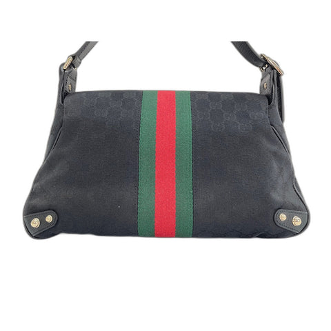 GUCCI Horsebit Handbag black WS33044