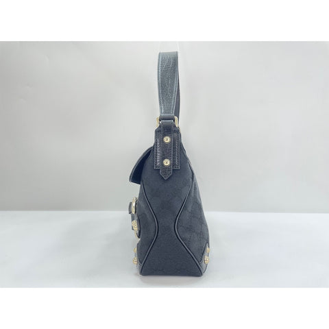 GUCCI Horsebit Handbag black WS33044