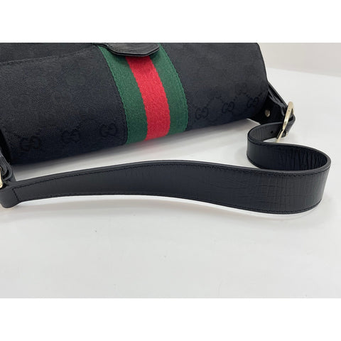 GUCCI Horsebit Handbag black WS33044