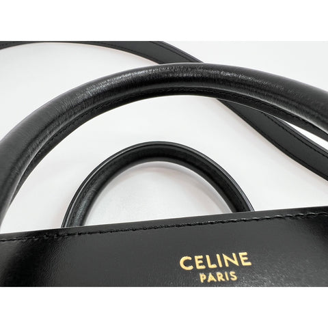 CELINE Luggage Shoulder Bag black WS33046