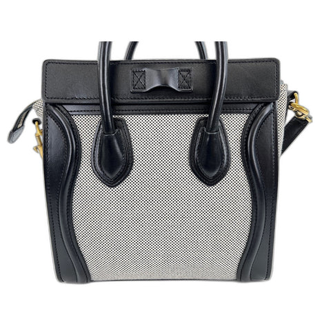CELINE Luggage Shoulder Bag black WS33046