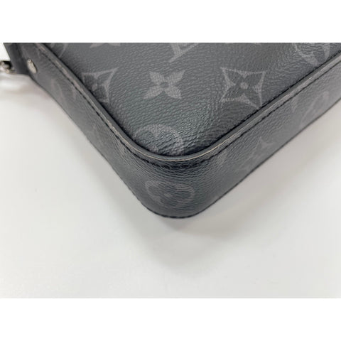 LOUIS VUITTON Trio Messenger Shoulder Bag black WS33052