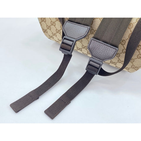 GUCCI Backpack  Daypack Brown WS33056