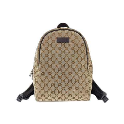 GUCCI Backpack  Daypack Brown WS33056