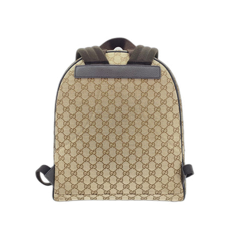 GUCCI Backpack  Daypack Brown WS33056