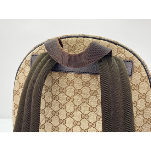 GUCCI Backpack  Daypack Brown WS33056