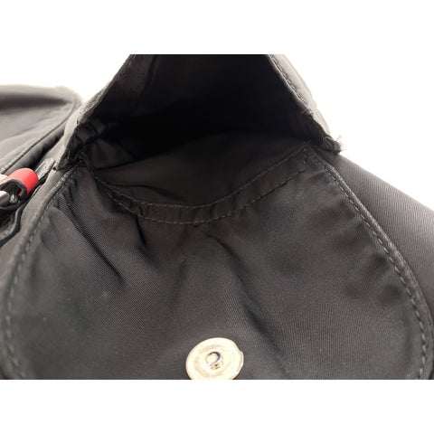 PRADA NEW VELA Backpack  Daypack Nylon black WS33058