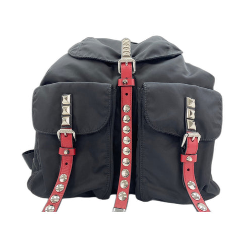 PRADA NEW VELA Backpack Â· Daypack Nylon black WS33058