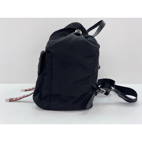PRADA NEW VELA Backpack  Daypack Nylon black WS33058