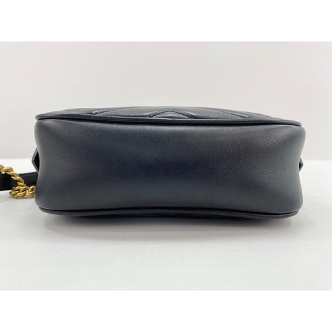 GUCCI GG Marmont Shoulder Bag leather black WS33059