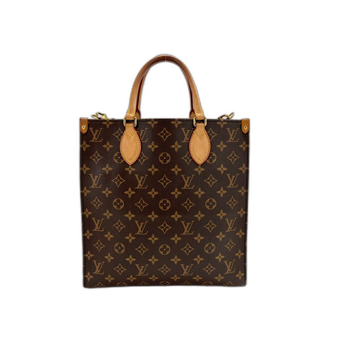 LOUIS VUITTON Sac Plat Shoulder Bag Brown WS33062