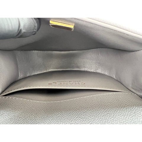 CHANEL Boy chanel Shoulder Bag gray WS33063