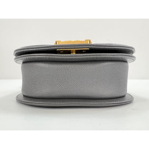 CHANEL Boy chanel Shoulder Bag gray WS33063