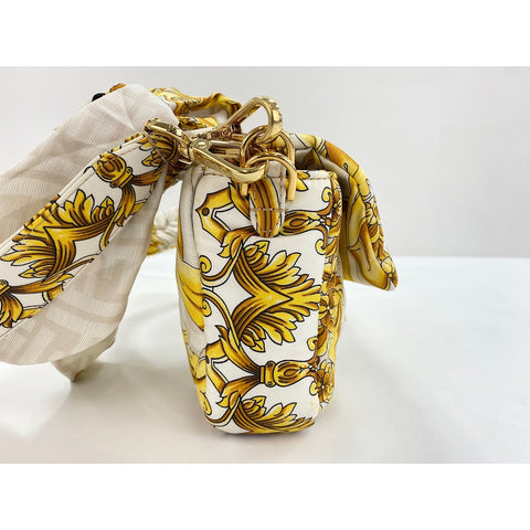 FENDI x Versace Fender Bucket Shoulder Bag silk yellow WS33065