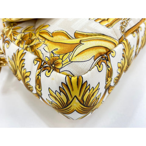 FENDI x Versace Fender Bucket Shoulder Bag silk yellow WS33065