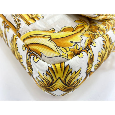 FENDI x Versace Fender Bucket Shoulder Bag silk yellow WS33065