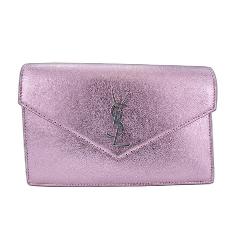 YVES SAINT LAURENT Shoulder Bag leather pink WS33066