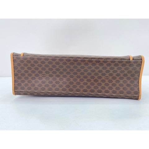 CELINE Shoulder Bag PVC Brown WS33068