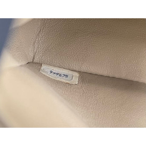 CHANEL Matrasse Shoulder Bag lambskin beige WS33070