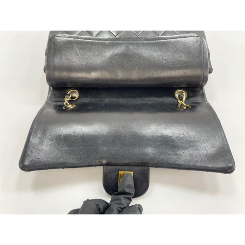 CHANEL Matrasse Shoulder Bag lambskin black WS33071