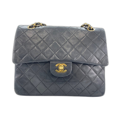 CHANEL Matrasse Shoulder Bag lambskin black WS33071