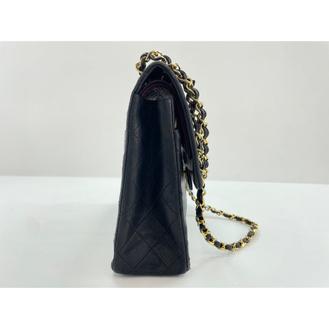 CHANEL Matrasse Shoulder Bag lambskin black WS33071
