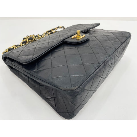 CHANEL Matrasse Shoulder Bag lambskin black WS33071