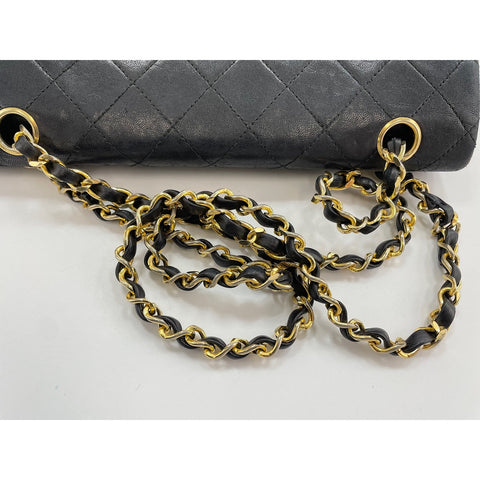 CHANEL Matrasse Shoulder Bag lambskin black WS33071