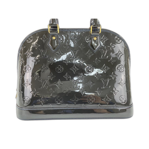LOUIS VUITTON Alma Handbag black WS33075