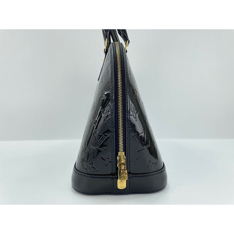 LOUIS VUITTON Alma Handbag black WS33075