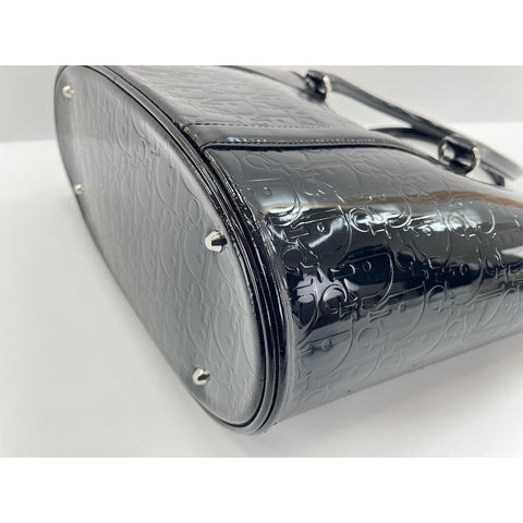 Christian Dior Ultimate Handbag enamel black WS33076