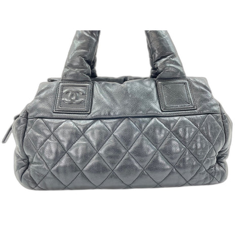 CHANEL Cococoon Handbag black WS33080