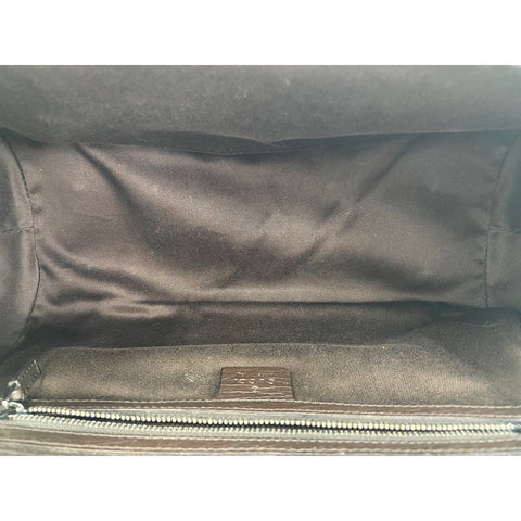 GUCCI Bamboo Handbag Brown WS33084