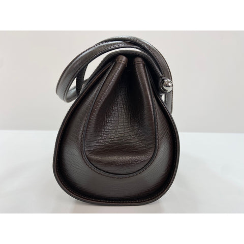 GUCCI Bamboo Handbag Brown WS33084
